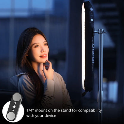 Ulanzi UA12 12W Luce Tubolare LED Portatile Bi-Color 2700K-6500K – Tube Light per Foto, Video e Livestream