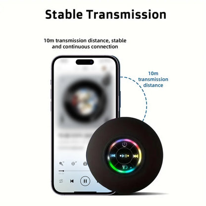 Portable Wireless Bluetooth Speaker LED IPX4 Waterproof