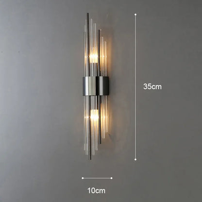 Luxury Wall Lamp LED Gold Wall Light Indoor Lighting Wall Sconce Home Decoration for Designer Living Room Bedroom Bedside Stairs