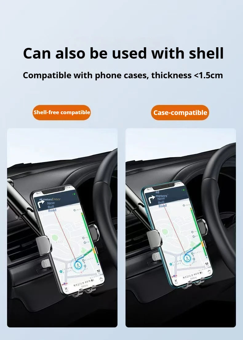 NEW Mobile Phone Holder Air Outlet Gravity Sensor Car Holder