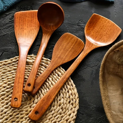 KEMORELA 4PCS Kitchen Utensil Set Kitchen Cooking Tools