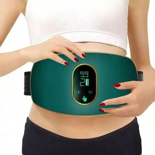 Fascia Addominale Vibrante e Snellente 3-in-1 con Infrarossi e Tecnologia EMS