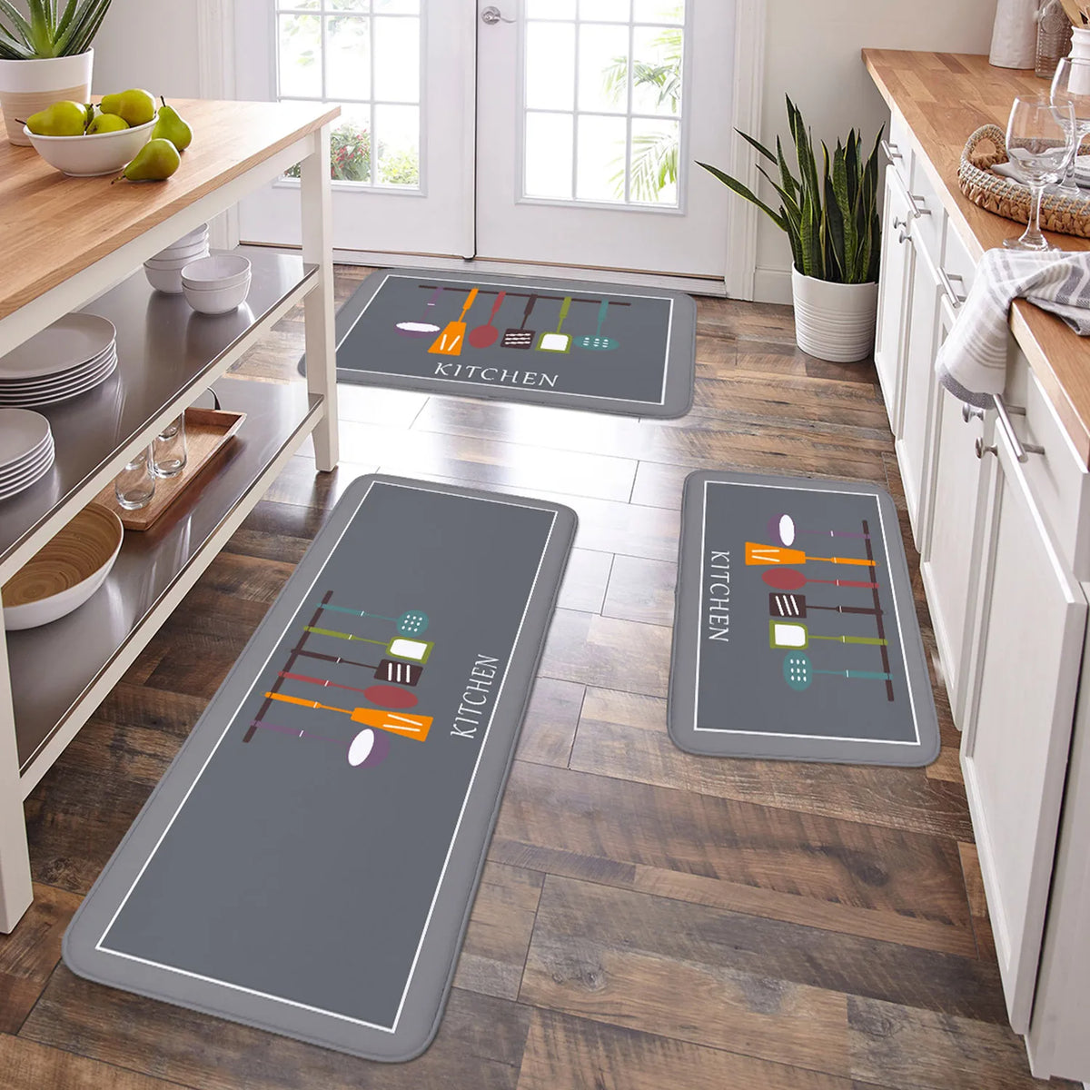 Multi-purpose Sponge Water Absorption Mat: Kitchen, Bathroom Bathroom Anti-skid, Moisture Absorption, Machine Washable Carpet