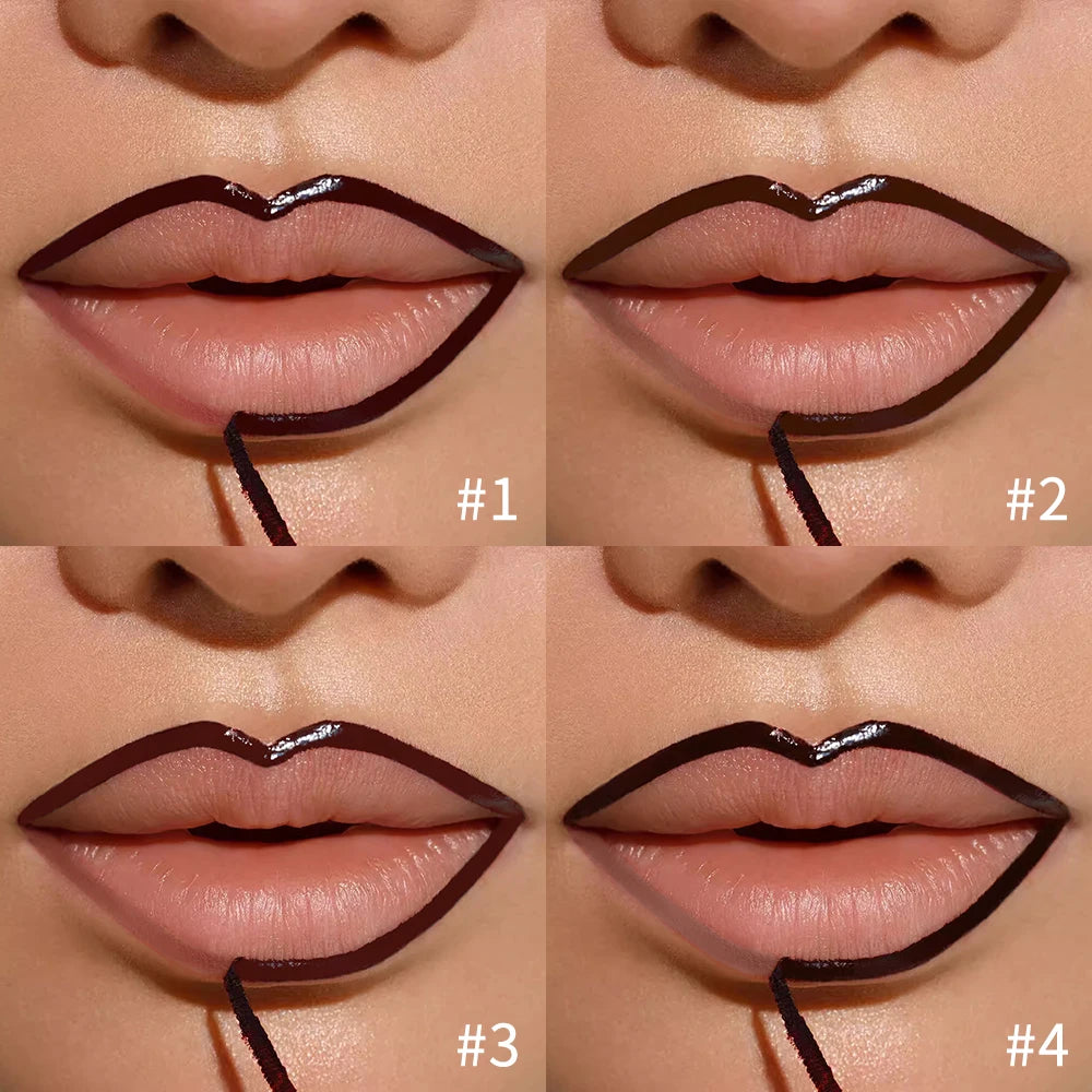 Waterproof Lip Liner Peel Off Tattoo Lipgloss Waterproof Long