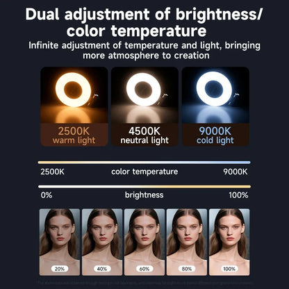 LED Selfie Fill Light for Magsafe Phone Adjustable Brightness