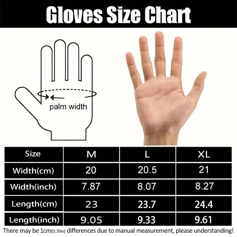 Winter Warm Gloves Touch Screen Windproof Cold-proof Cycling
