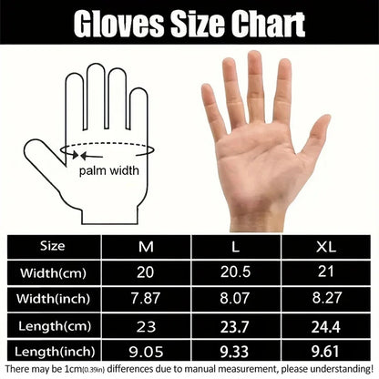 Winter Warm Gloves Touch Screen Windproof Cold-proof Cycling