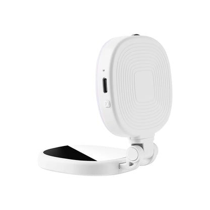 TELESIN Luce di Riempimento Magnetica per Smartphone – Mini Selfie Light LED 3 Modalità, Luminosità Regolabile, Specchio Integrato e Ricarica USB-C