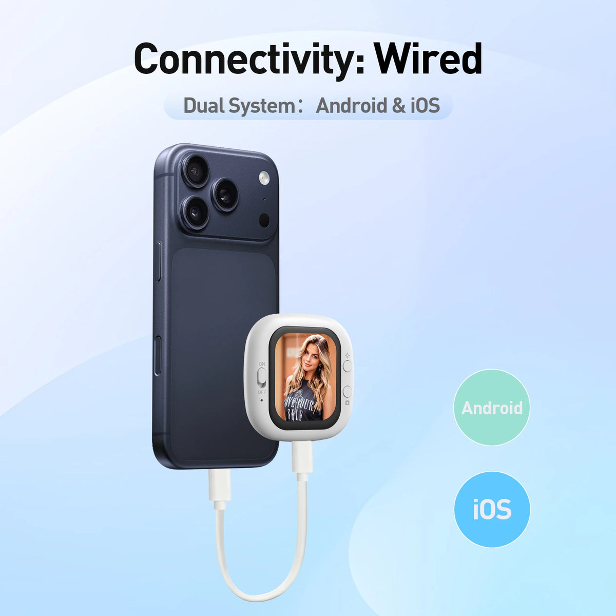 Magnetic Mobile Phone Rear Camera Selfie Video Camera