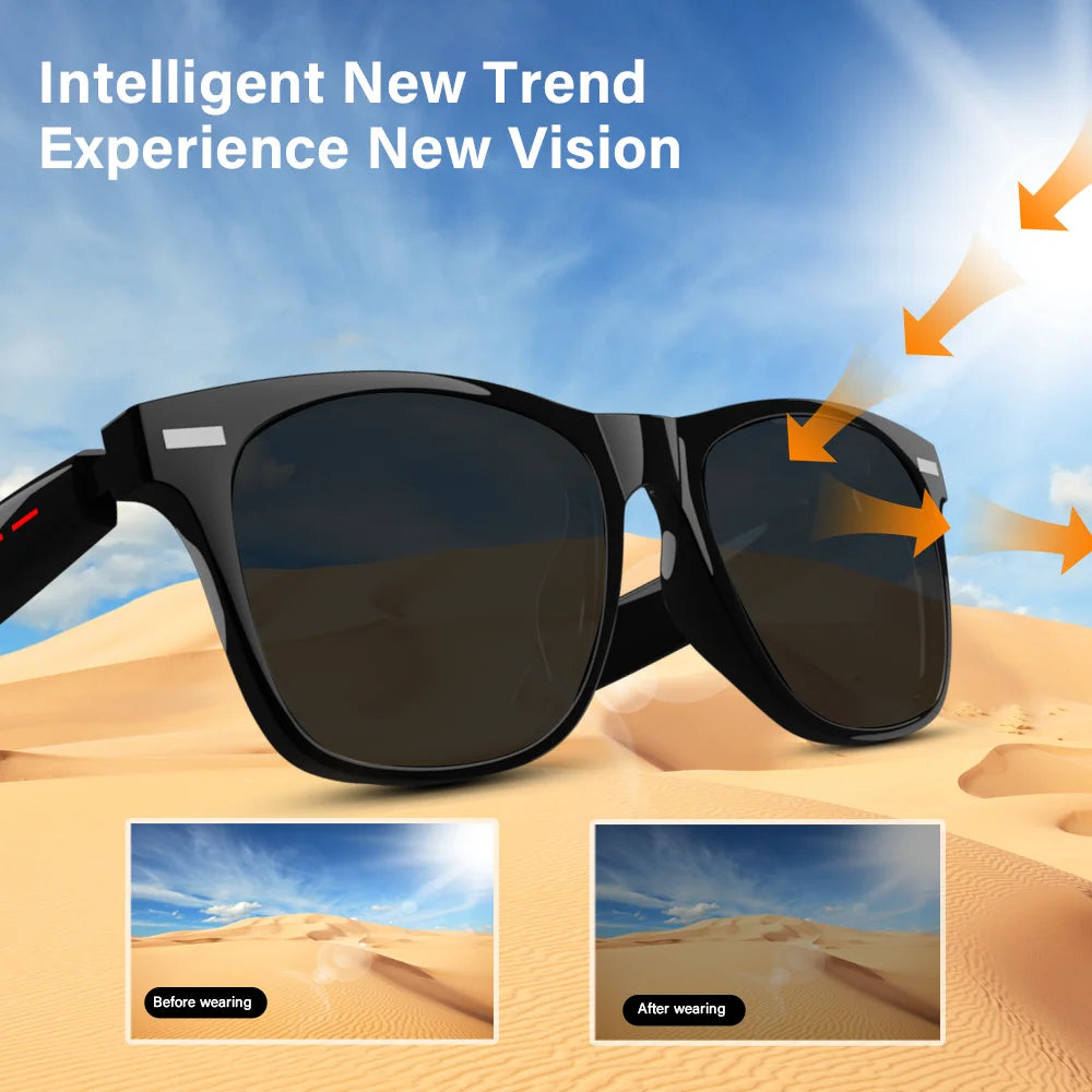 New Smart Wireless Bluetooth Glasses TWS Listen to music