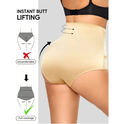 Slip Modellante a Vita Alta in Mesh Traspirante con Contenimento a Incrocio