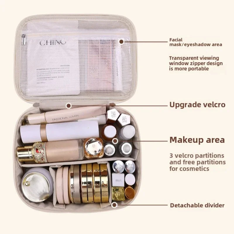 New Women's Cosmetic Bag Portable Storage Bag Large Capacity