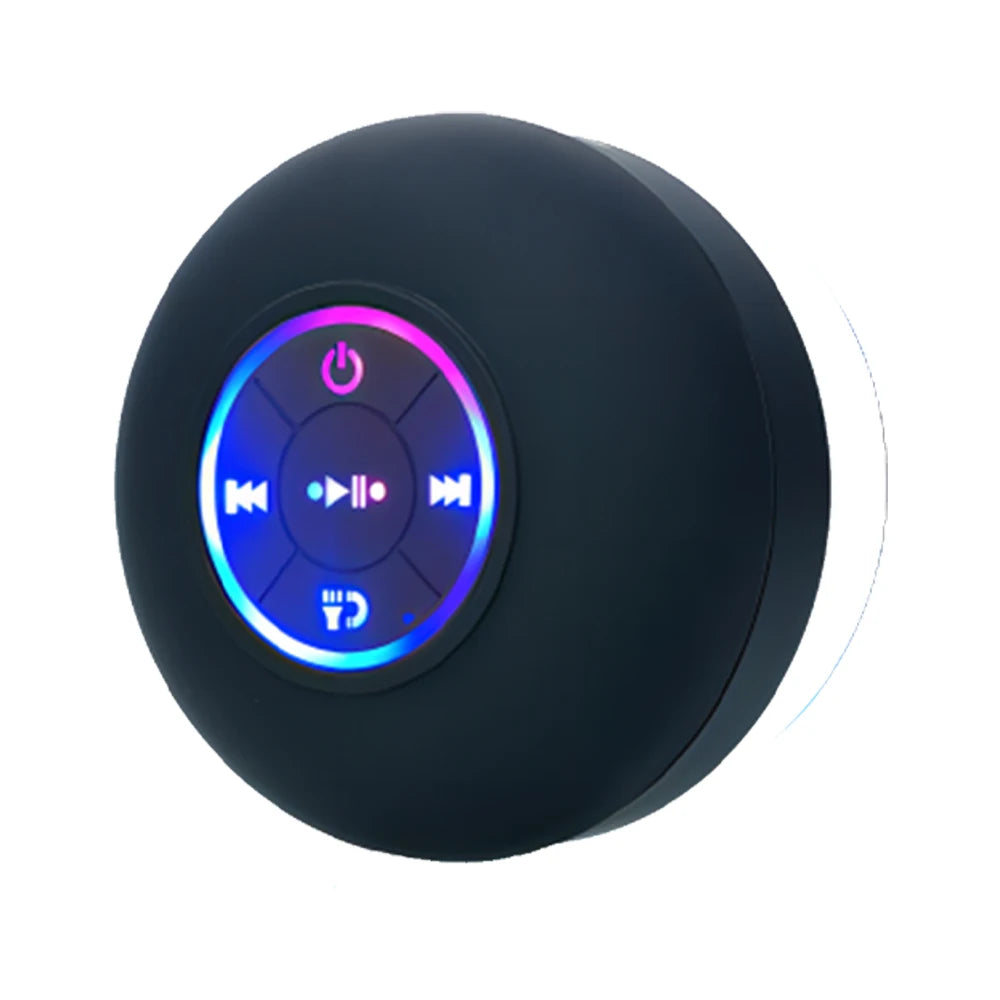 Portable Wireless Bluetooth Speaker LED IPX4 Waterproof