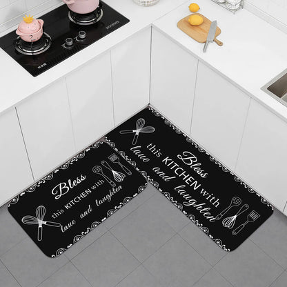 Multi-purpose Sponge Water Absorption Mat: Kitchen, Bathroom Bathroom Anti-skid, Moisture Absorption, Machine Washable Carpet