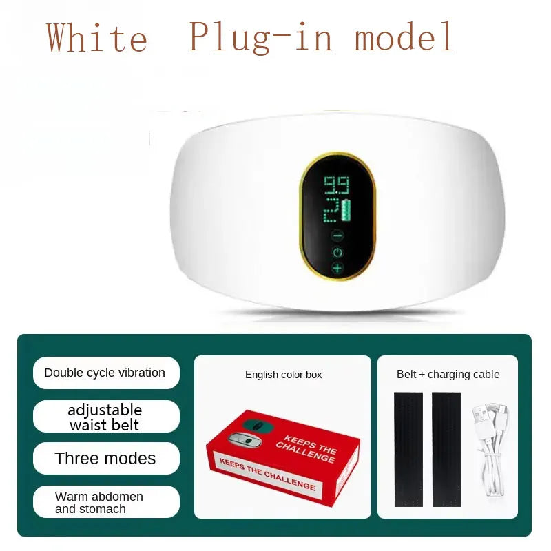 Fascia Addominale Vibrante e Snellente 3-in-1 con Infrarossi e Tecnologia EMS