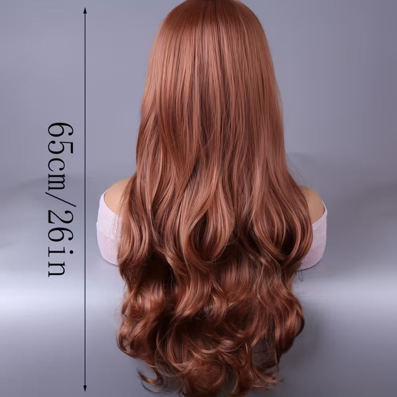 Sfoggia una chioma da sogno, voluminosa e incredibilmente naturale con la nostra Parrucca Donna a Onde Grandi. TK