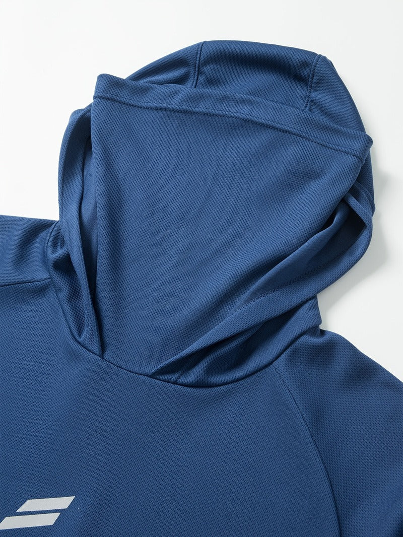 Maglia da Pesca con Cappuccio e Maschera Uomo - Traspirante. TK
